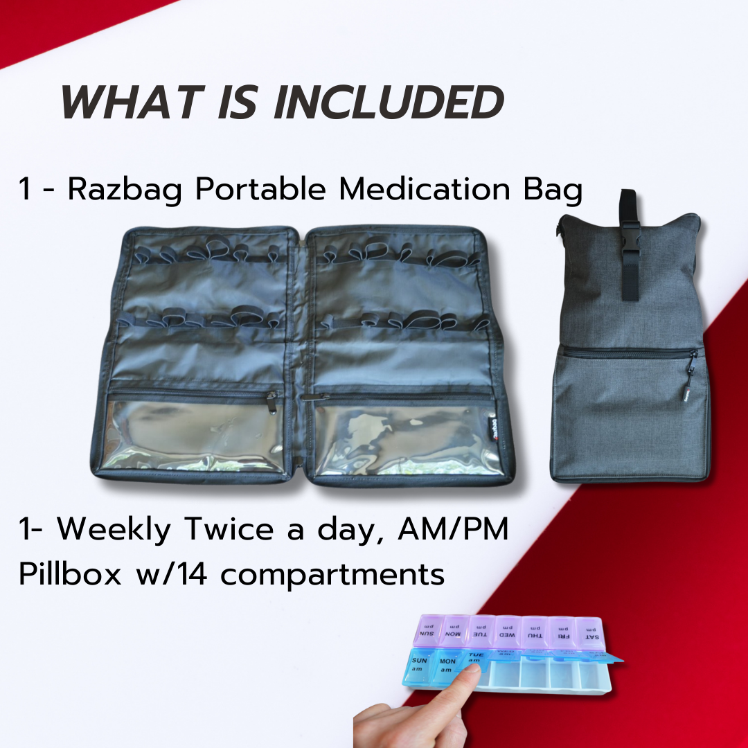 Razbag Portable Medication Bag