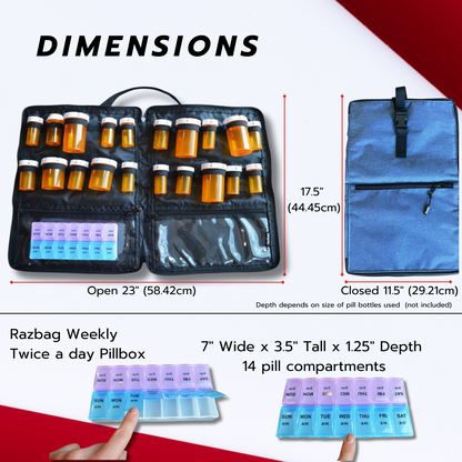 Dimensions Blue