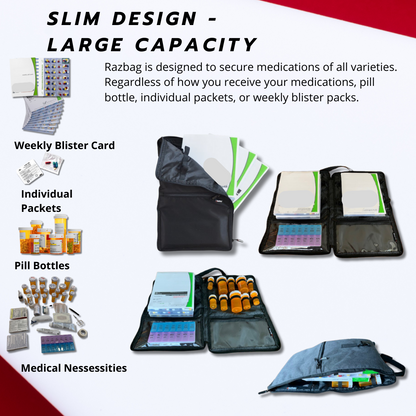 Slim Blue bags