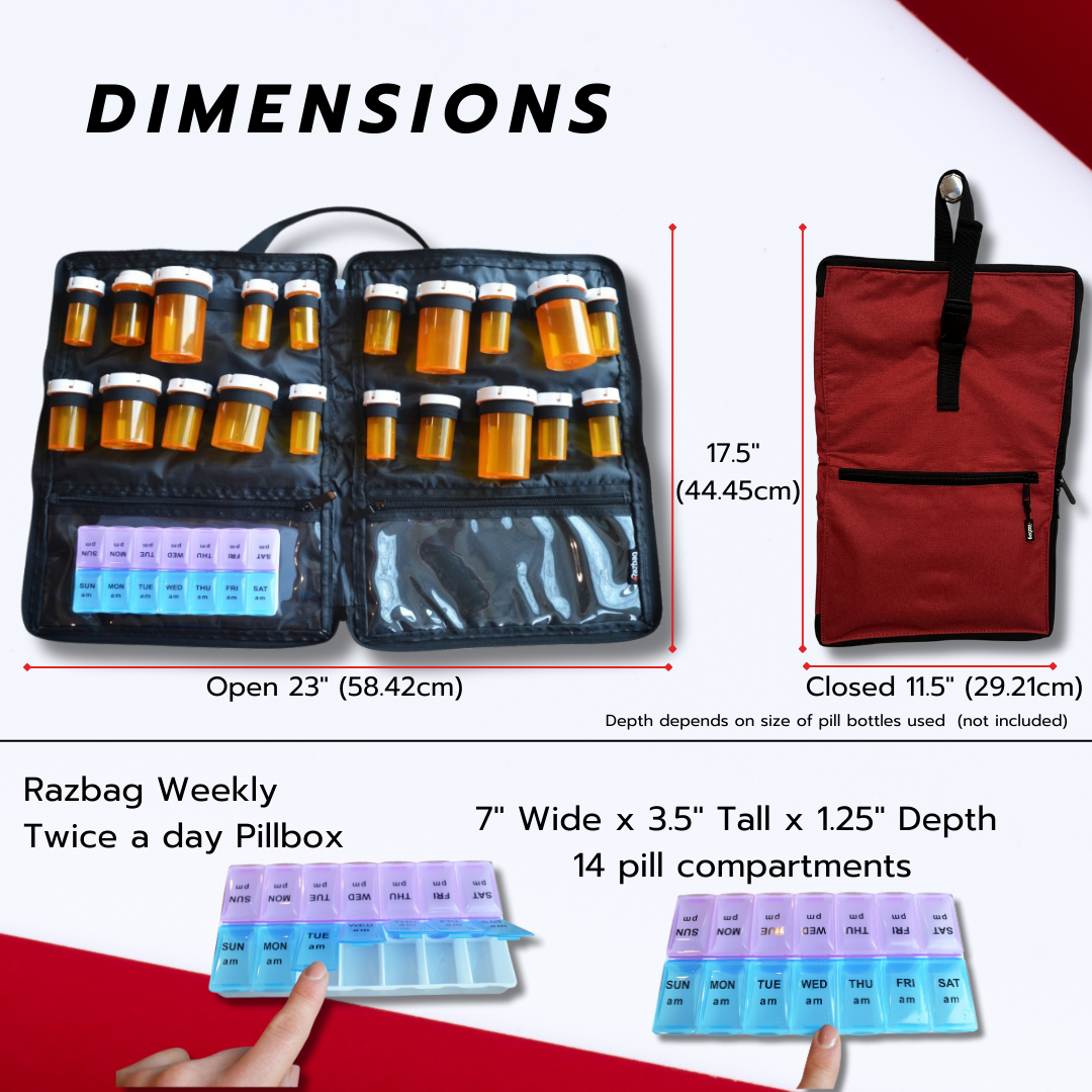 medicine organizer bag