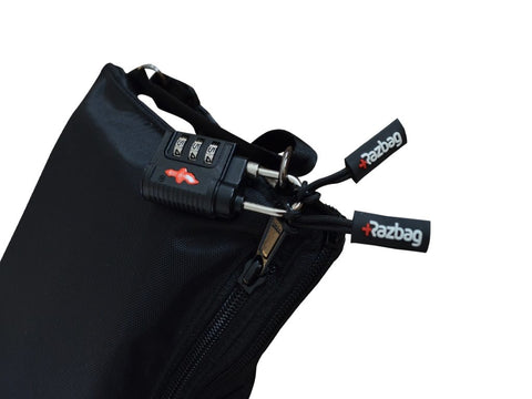 Image of Razbag Traveler Prescription lockable bag portable